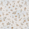 Printed Cotton FUZBUZ Ecru / Natural